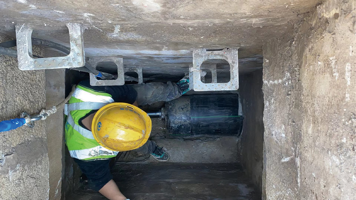 富裕HDPE短管内衬法